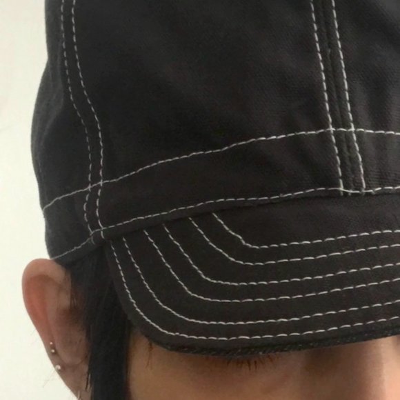 Japanese Selvedge Denim Cap - Picture 3 of 11